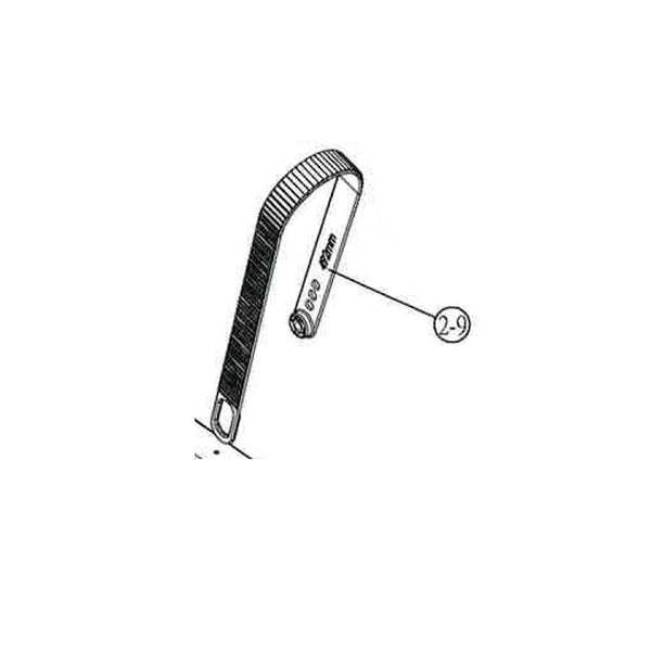 Hjulrem 492 mm til hjulfastgørelse - BuzzRack