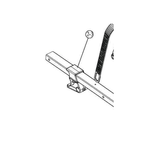 Låsekrog til sikring af cykel og udstyr - BuzzRack