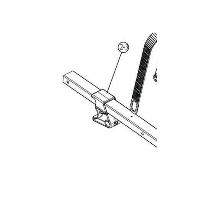 Låsekrog til sikring af cykel og udstyr - BuzzRack