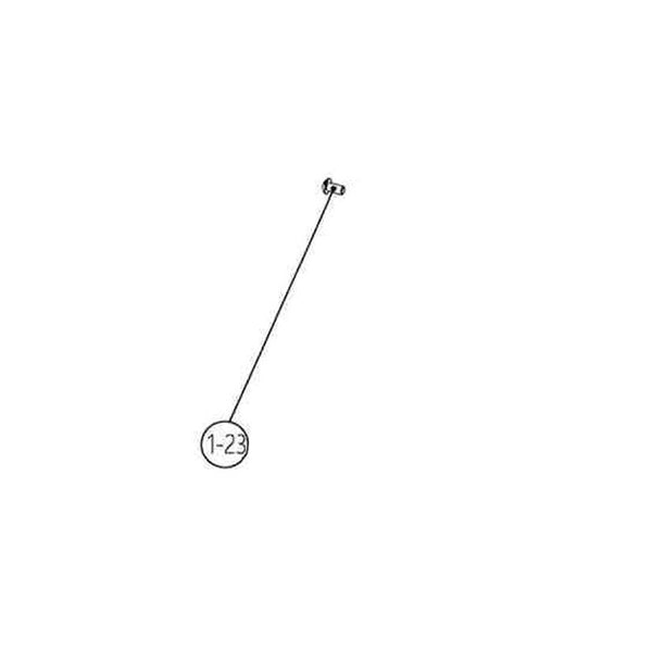 Skrue M5x10 mm, button head til montering - BuzzRack