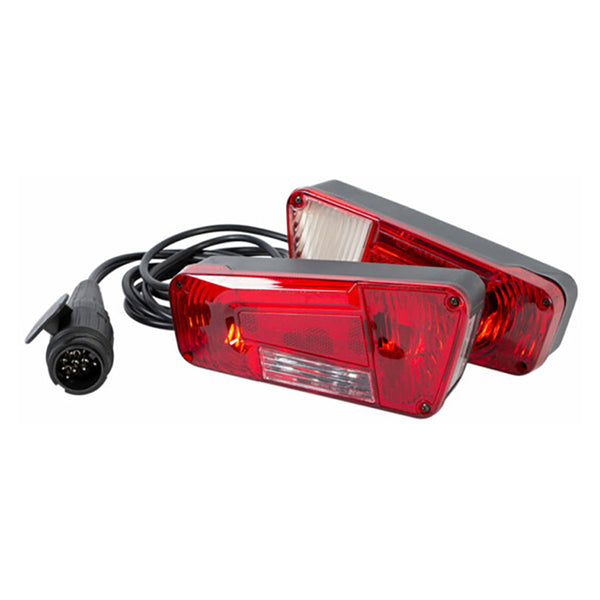 Lygtesæt 13-pol stik 1700 mm til Eazzy 3/4 med 6 funktioner - BUZZRACK