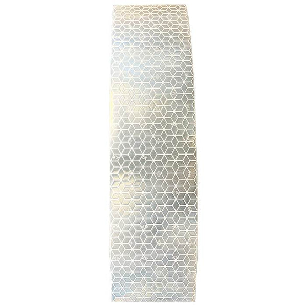 Selvklæbende hvid refleks 200x50 mm til trailer og køretøj - Netlager