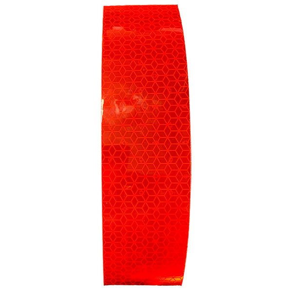 Refleks selvklæbende rød 200x50 mm til trailer og køretøj - Netlager