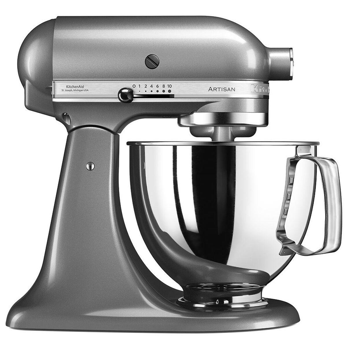 Foodprocessor KitchenAid 5KSM125ECU Sølvfarvet 300 W 4,8 L