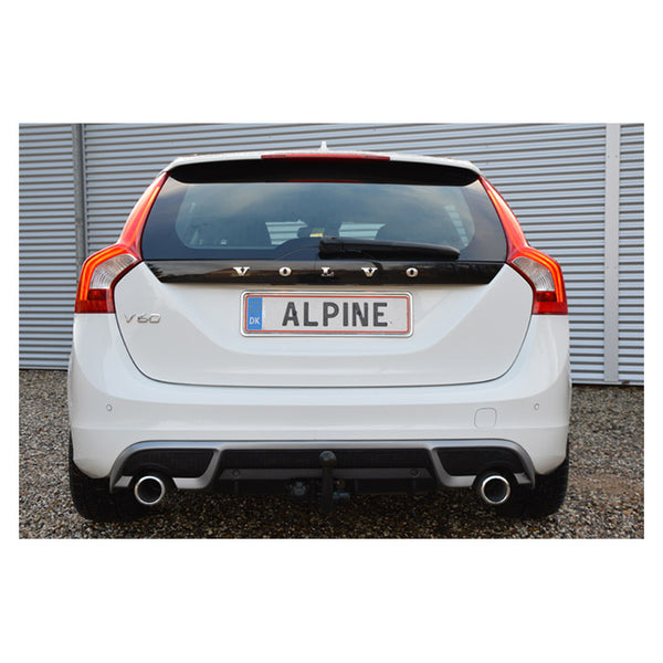 Rustfri nummerpladeramme i poleret stål 1 stk. - Netlager