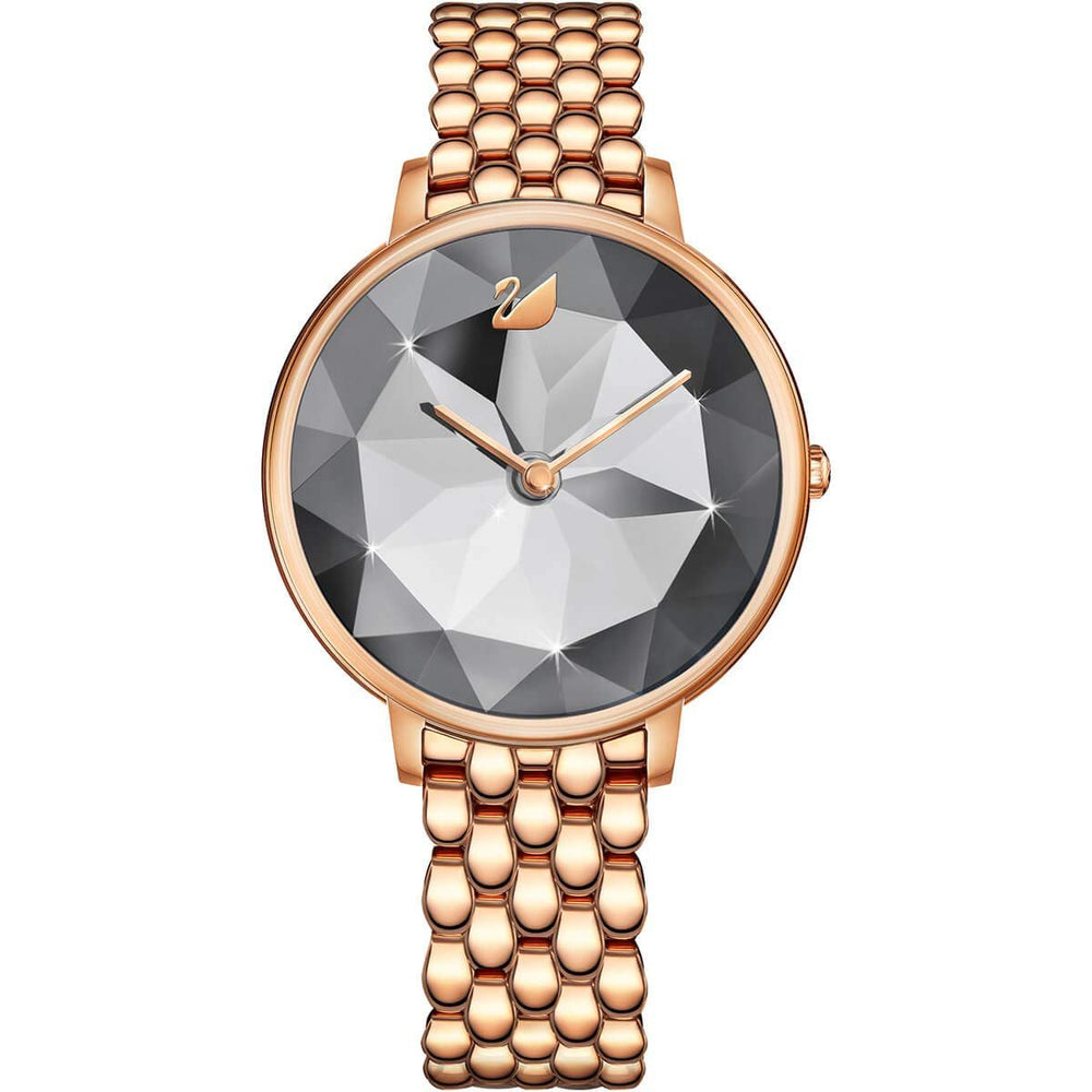 Swarovski ur Crystal Lake roseguld grå 5416023