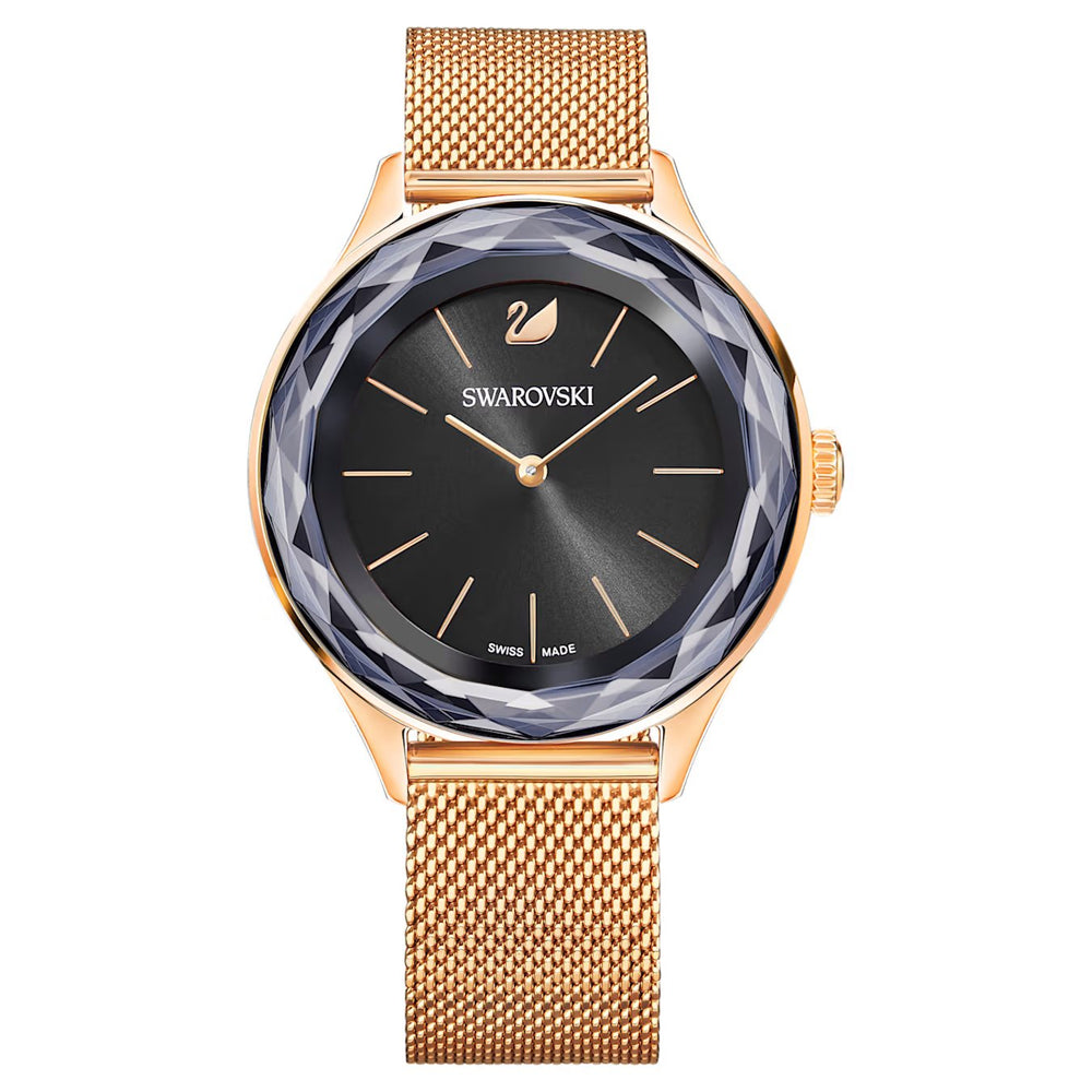 Swarovski ur Octea Nova Mini roseguld sort 5430424