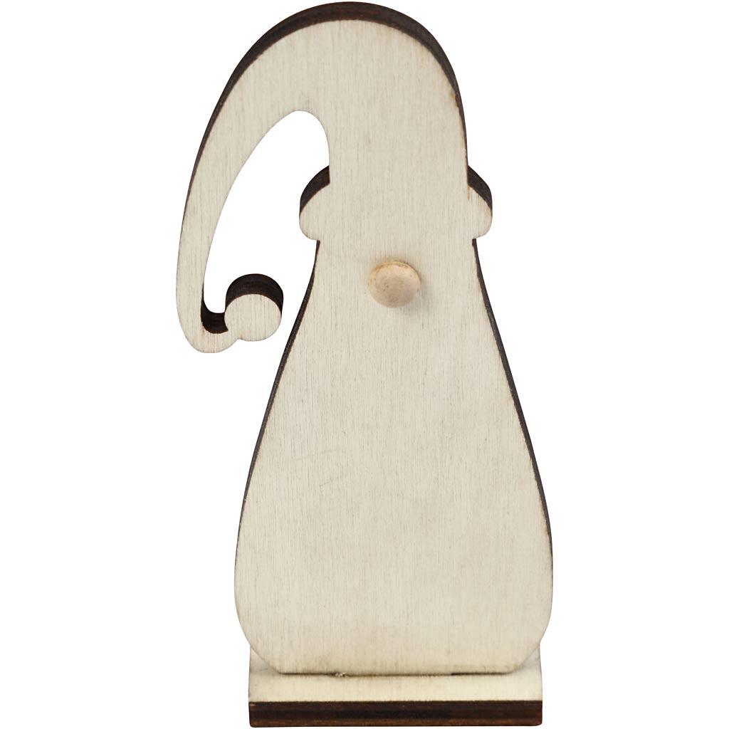 Næsenisse, H: 10 cm, D: 1,5 cm, B: 4,5 cm, tykkelse 3 mm, 3 stk./ 1 pk.