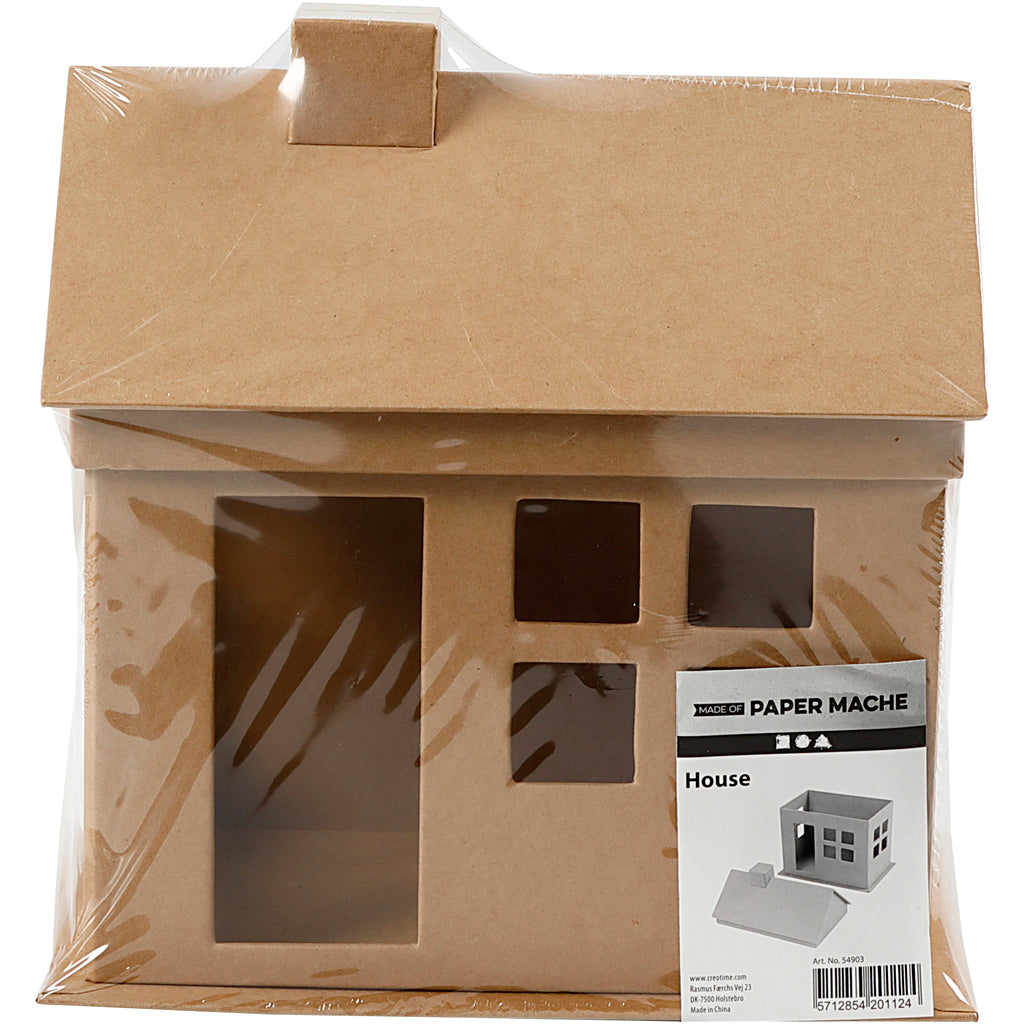 Hus, H: 23 cm, D: 14,5 cm, L: 22,5 cm, 1 stk.