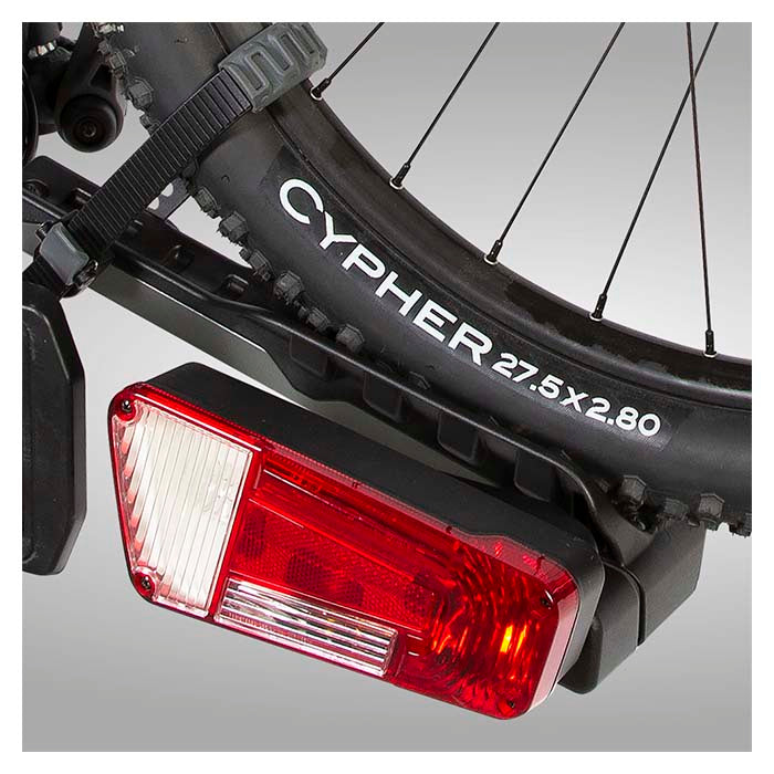 Cykelholder til 2 cykler, anhængertræk, foldbar, max 40 kg - Buzzrack