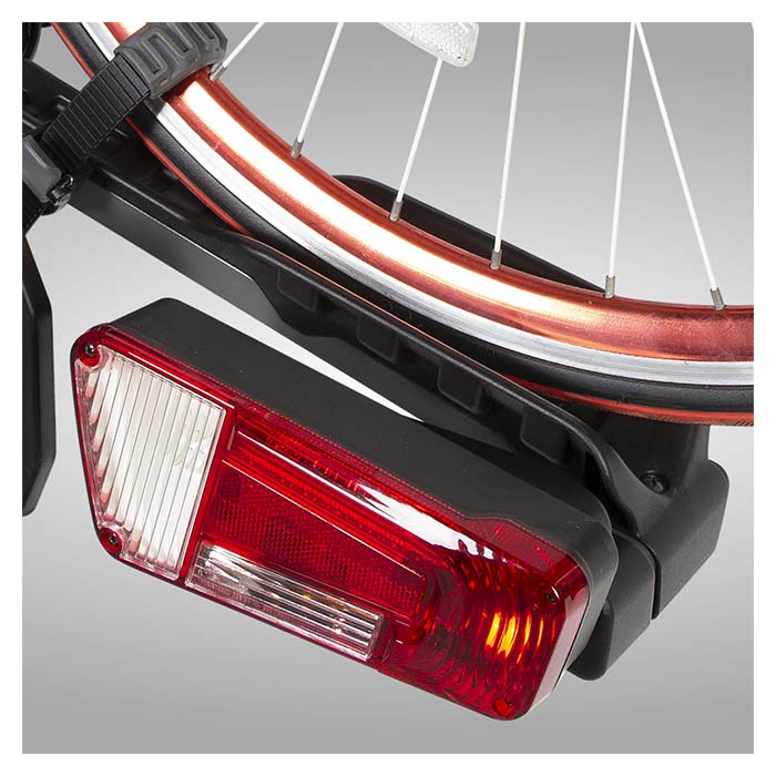 Cykelholder til 2 cykler, anhængertræk, foldbar, max 40 kg - Buzzrack