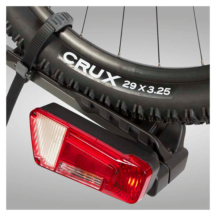 Cykelholder til 2 cykler, anhængertræk, foldbar, max 40 kg - Buzzrack