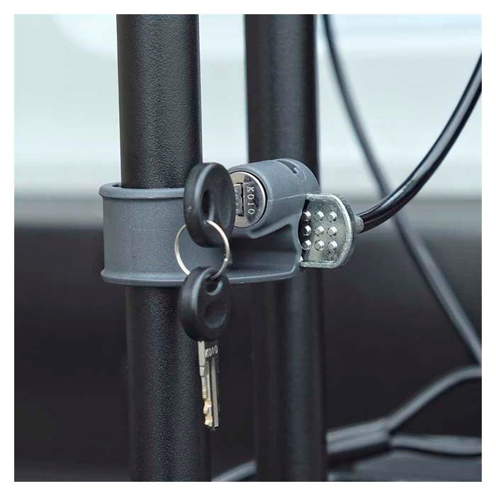 Cykelholder til 2 cykler, anhængertræk, foldbar, max 40 kg - Buzzrack