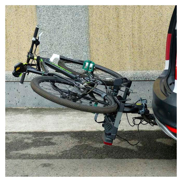 Cykelholder til 2 cykler, anhængertræk, foldbar, max 40 kg - Buzzrack