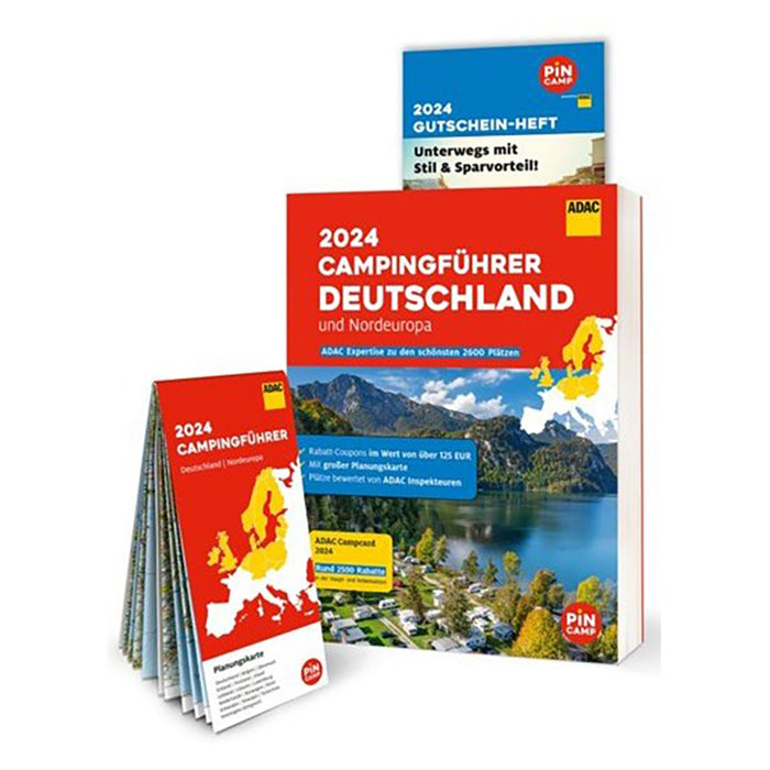 Campingguide Tyskland & NordEuropa 2024-2025 - ADAC