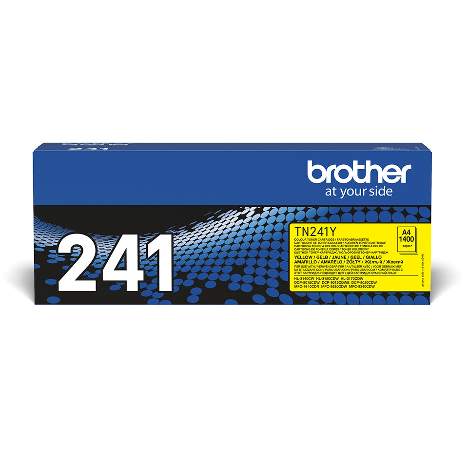 Brother TN 241Y Gul 1400 sider Toner
