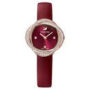 Swarovski Crystal Flower rødt dameur 5552780
