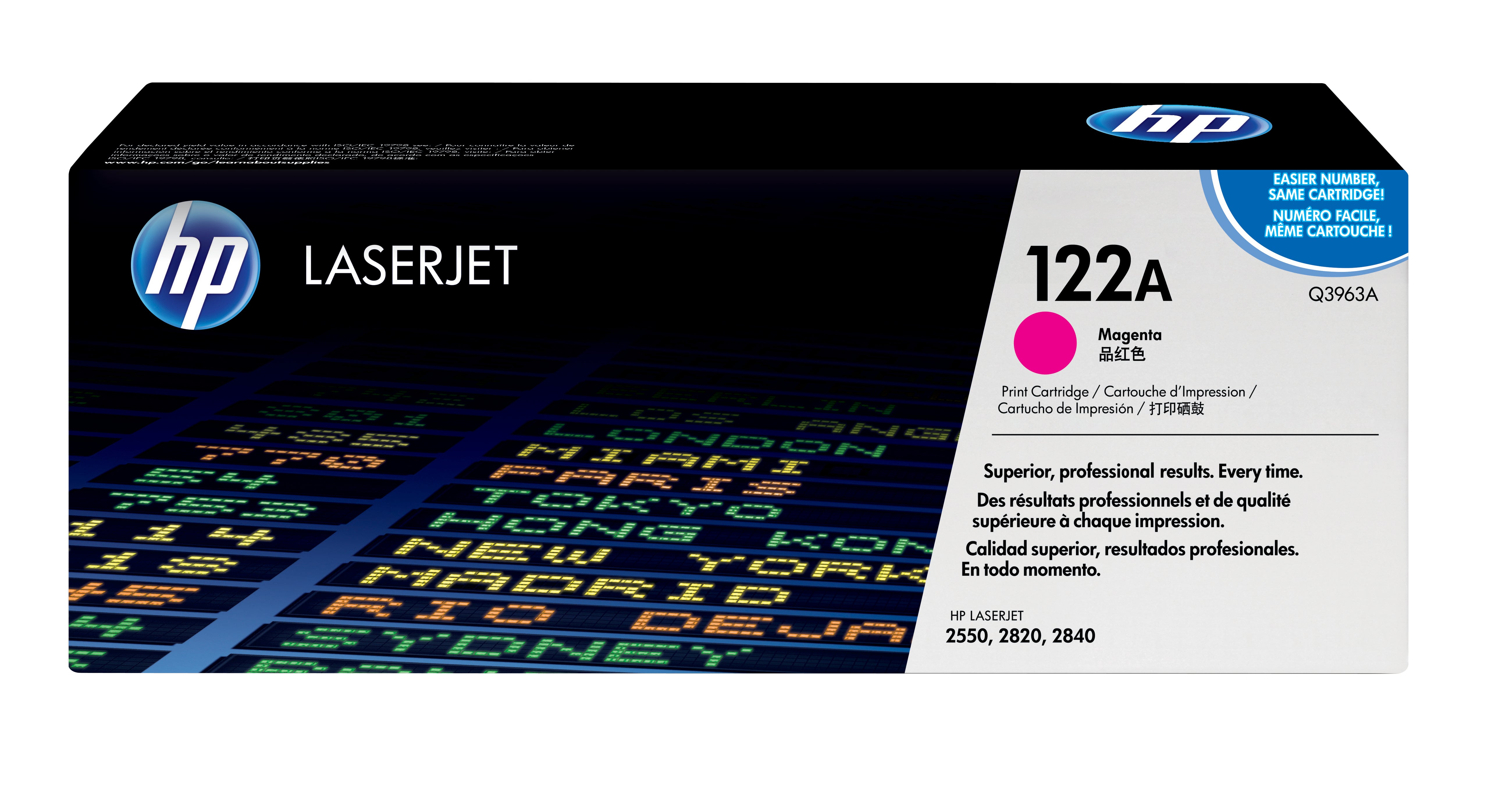 HP 122A Magenta 4000 sider Toner Q3963A