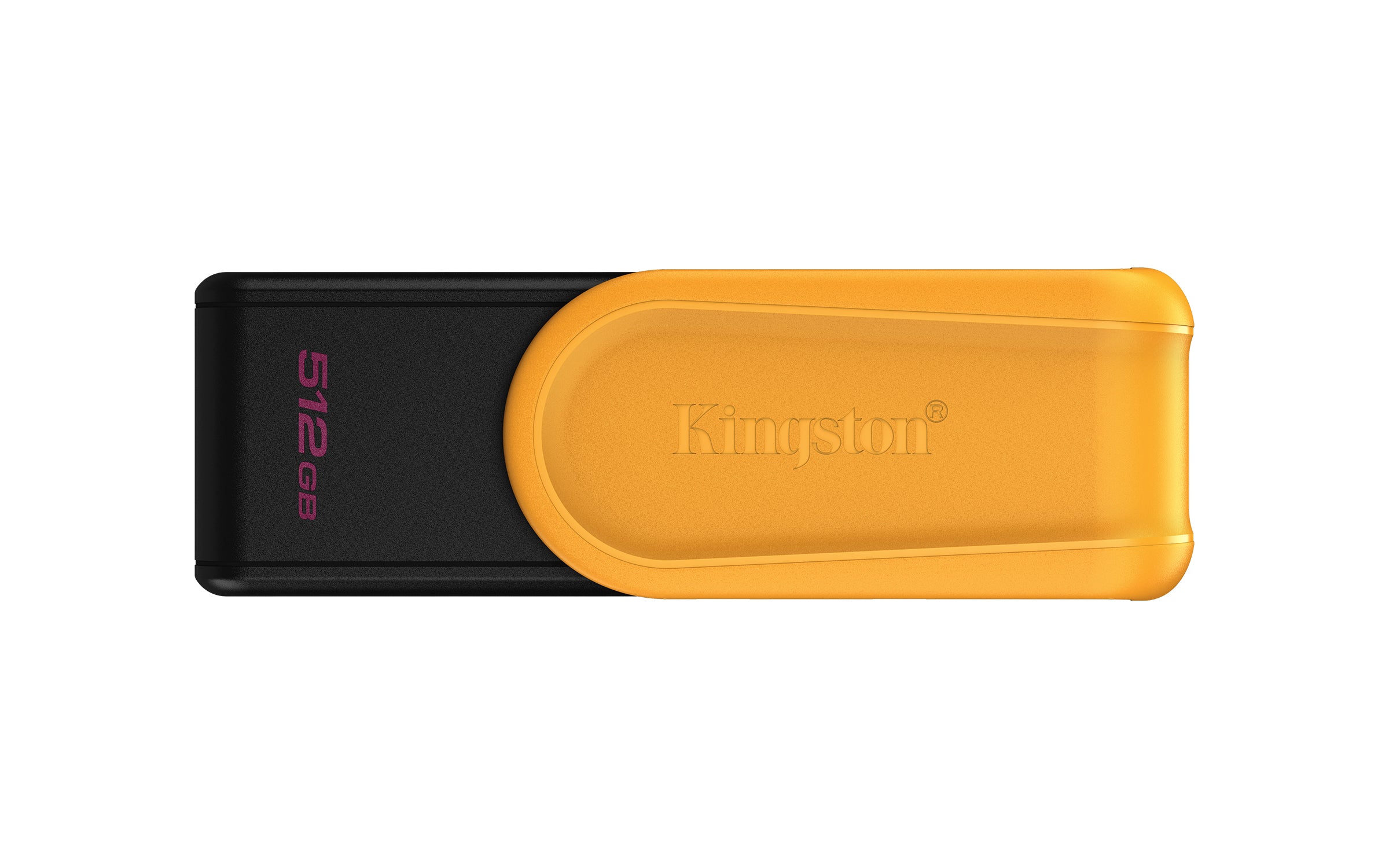 Kingston Technology DataTraveler 512 GB Portable USB 3.2 Gen 1 Exodia S (sort/gul)