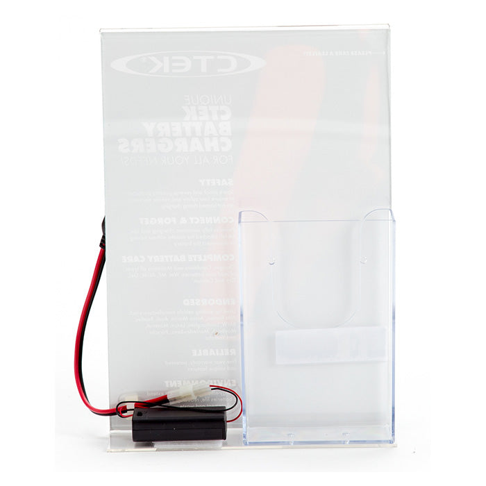 Plexi display stand til produkter - CTEK