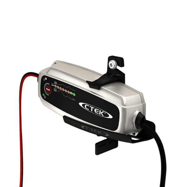 Vægophæng til 3,8 - 5,0 A CTEK-ladere - vægbeslag til lader og kabel, CTEK