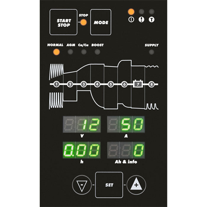 Batterilader 12/24V MXTS 70 værkstedslader - CTEK