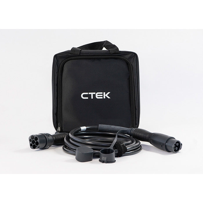 Type 1 ladekabel 32A 7,4 kW 5 m - enfaset opladning CTEK