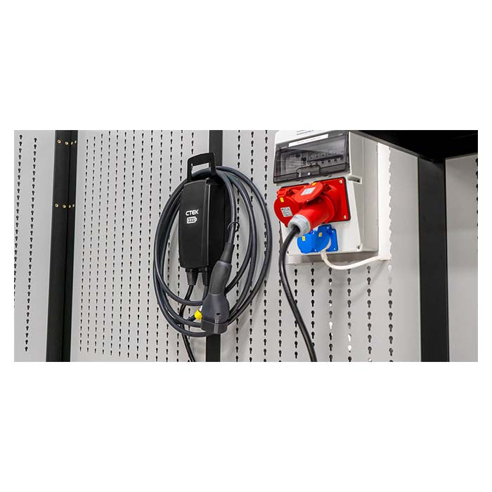 Vægophæng til Njord Go lader, aflåseligt kabelophænget - CTEK