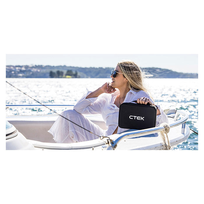 Bæretaske til CTEK CS oplader - polstret 600D vandafvisende nylon, 290x200x90 mm - CTEK