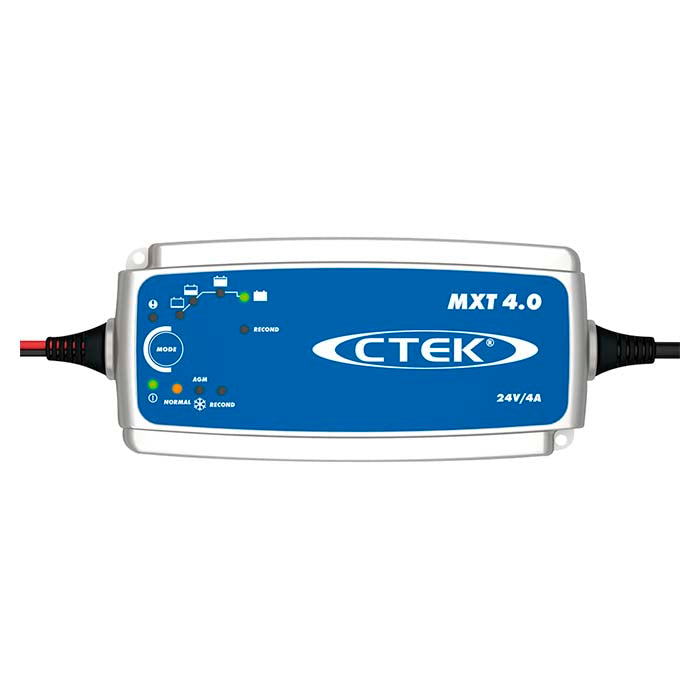 Batterioplader 24V 4A 8-trins til 8 - 250Ah, IP65, sikker opladning - CTEK