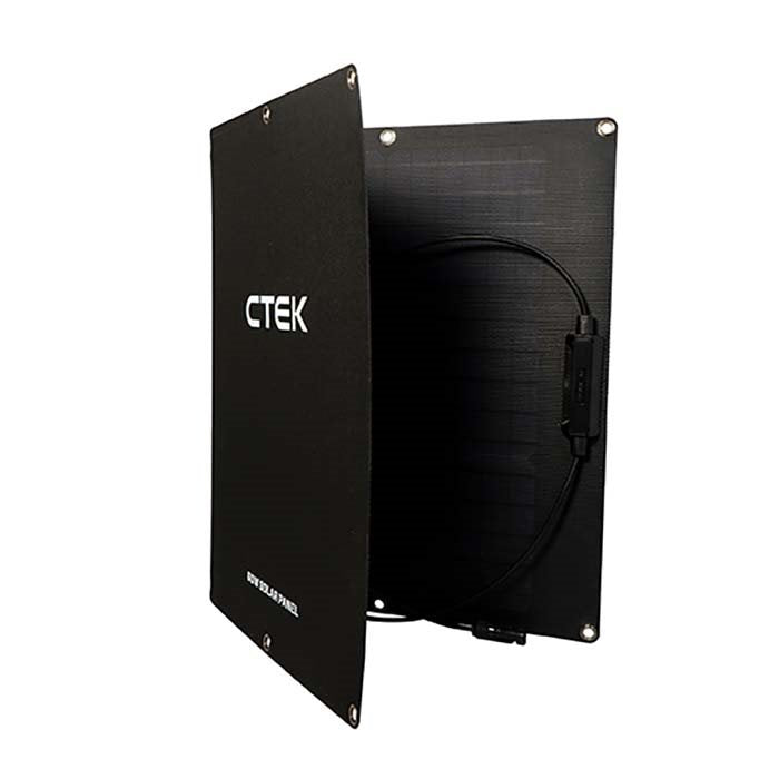 Batterioplader 12V med solpanel - CTEK