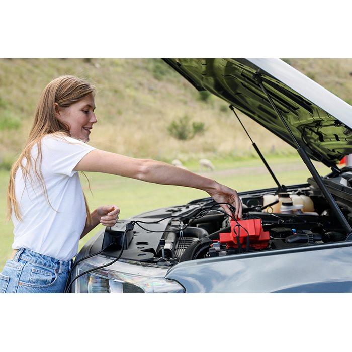 Batterioplader 12V med solpanel - CTEK