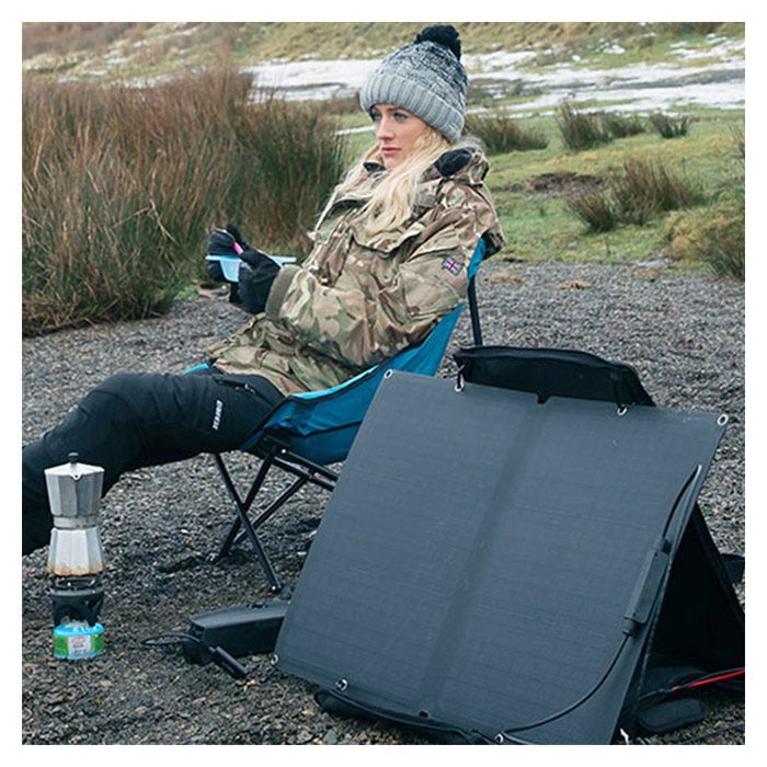 Batterioplader 12V med solpanel - CTEK