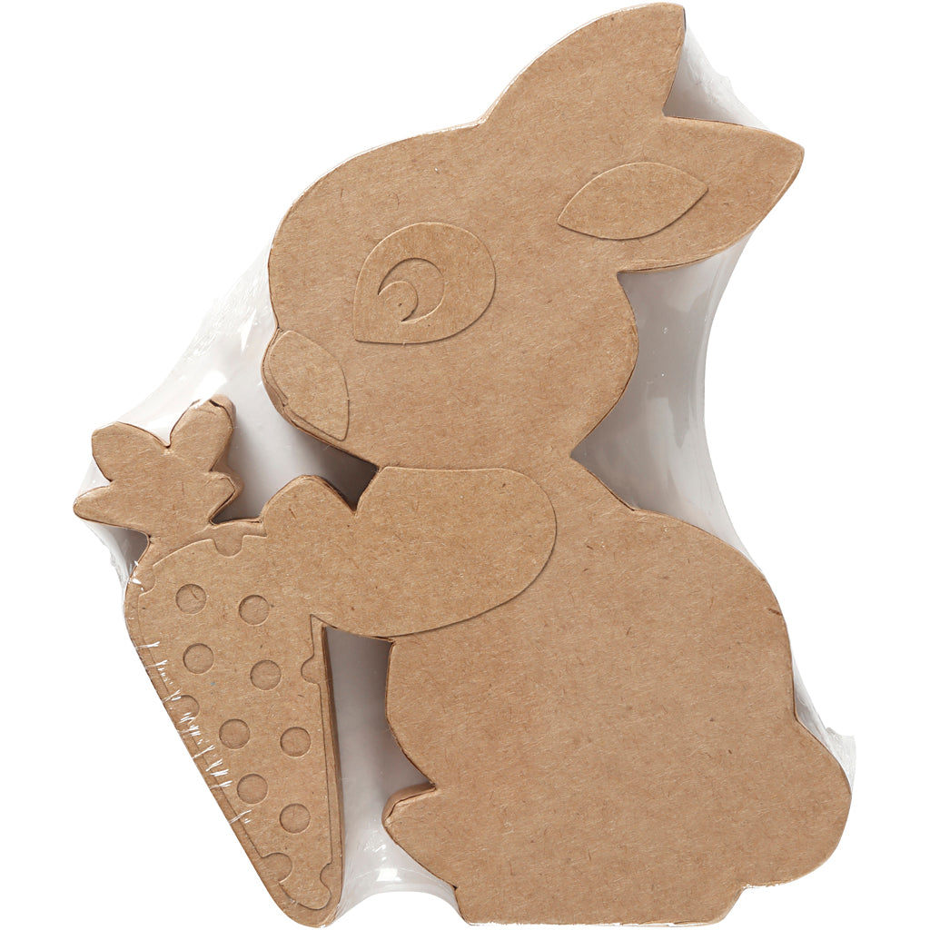 Kanin , H: 18 cm, D: 2,5 cm, 1 stk.