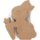 Kanin , H: 18 cm, D: 2,5 cm, 1 stk.