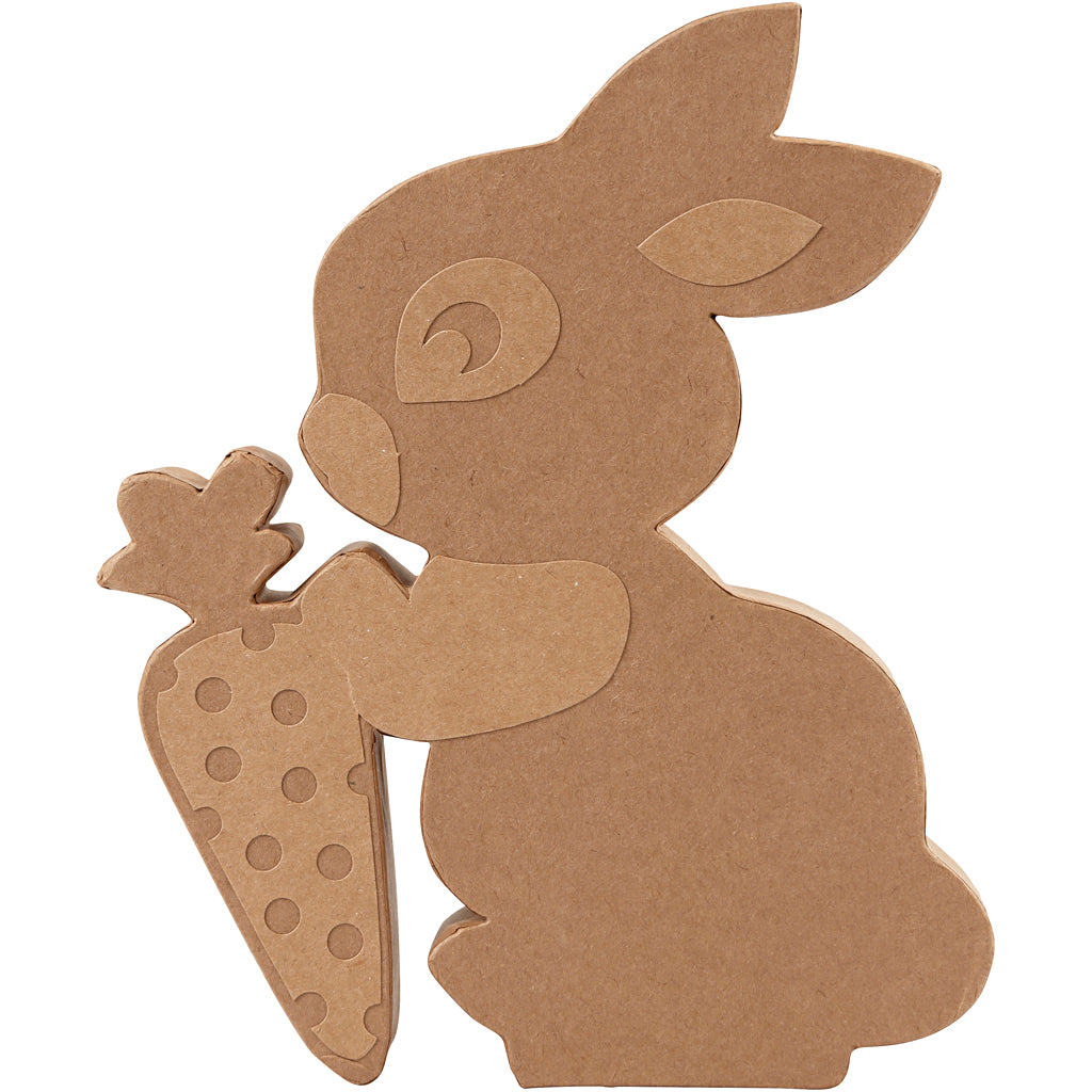 Kanin , H: 18 cm, D: 2,5 cm, 1 stk.