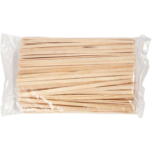 Ispinde, L: 19 cm, B: 6 mm, natur, 200 stk./ 1 pk.