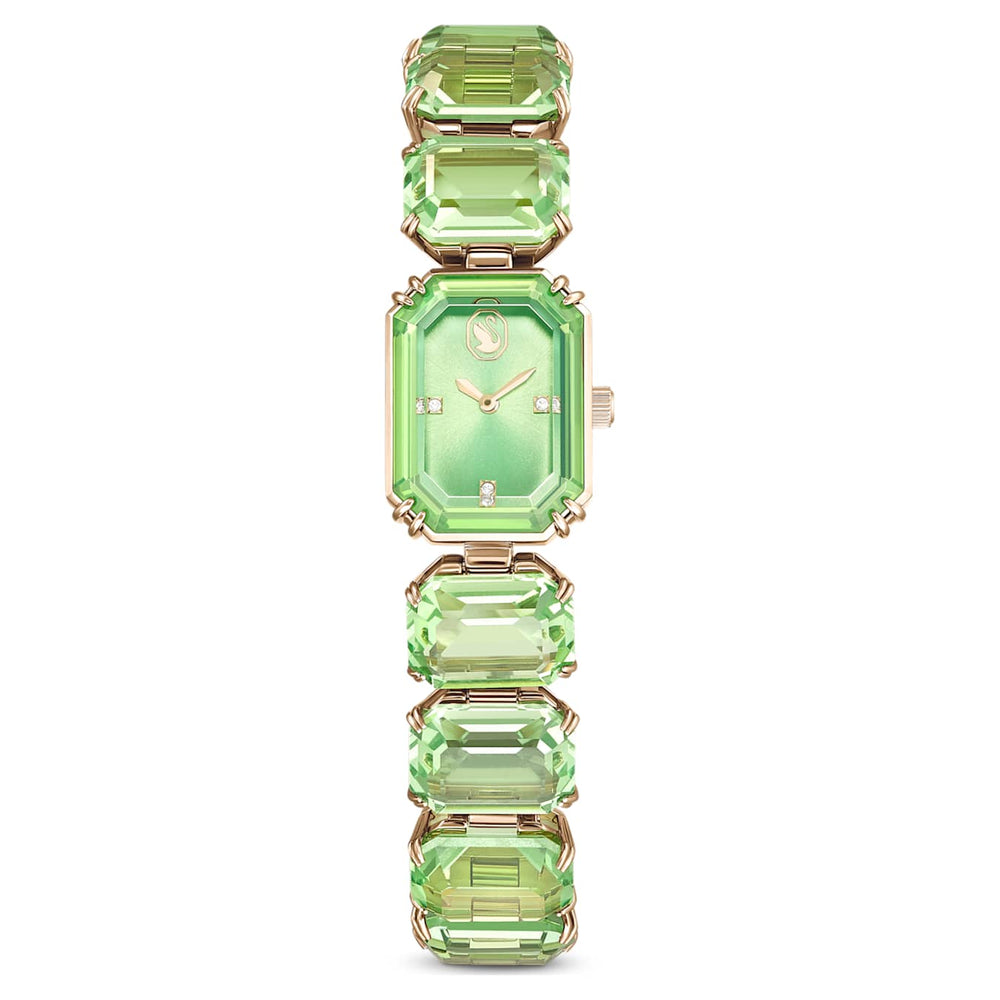Swarovski Octagon Cut grønt dameur 5630834
