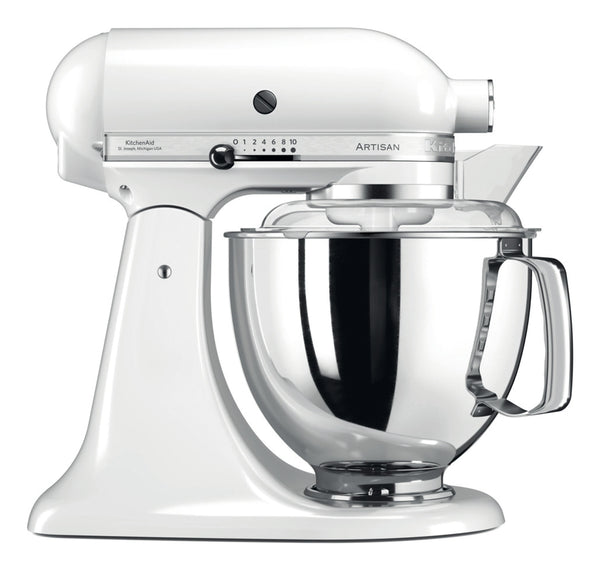 KitchenAid Artisan 5KSM175PSEWH Køkkenmaskine 4.8liter Hvid