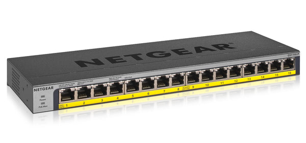 NETGEAR GS116LP Switch 16-porte Gigabit  PoE+
