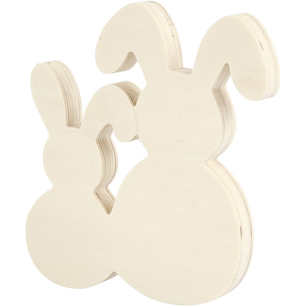 Harer , H: 17 cm, B: 16 cm, tykkelse 2 cm, 1 sæt