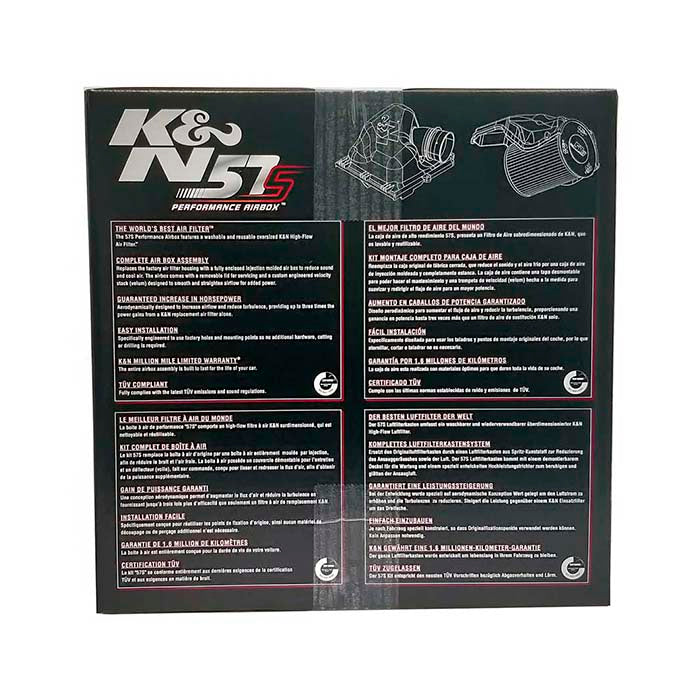 K&N filter vag 1,2/1,4 2012-2018