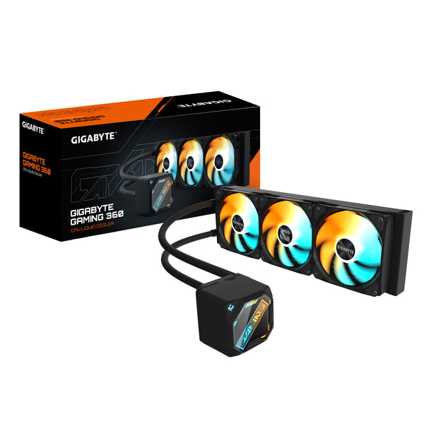 Gigabyte GAMING 360 Vandkøler 1-pack Sort 120 mm
