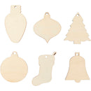 Juleophæng, H: 5,5-7 cm, B: 4-5 cm, hulstr. 4 mm, 90 stk./ 1 pk.