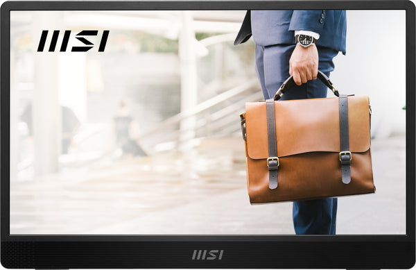 MSI PRO MP161 E2U 16 IPS 1920 x 1080 (Full HD) Mini HDMI USB-C 60Hz