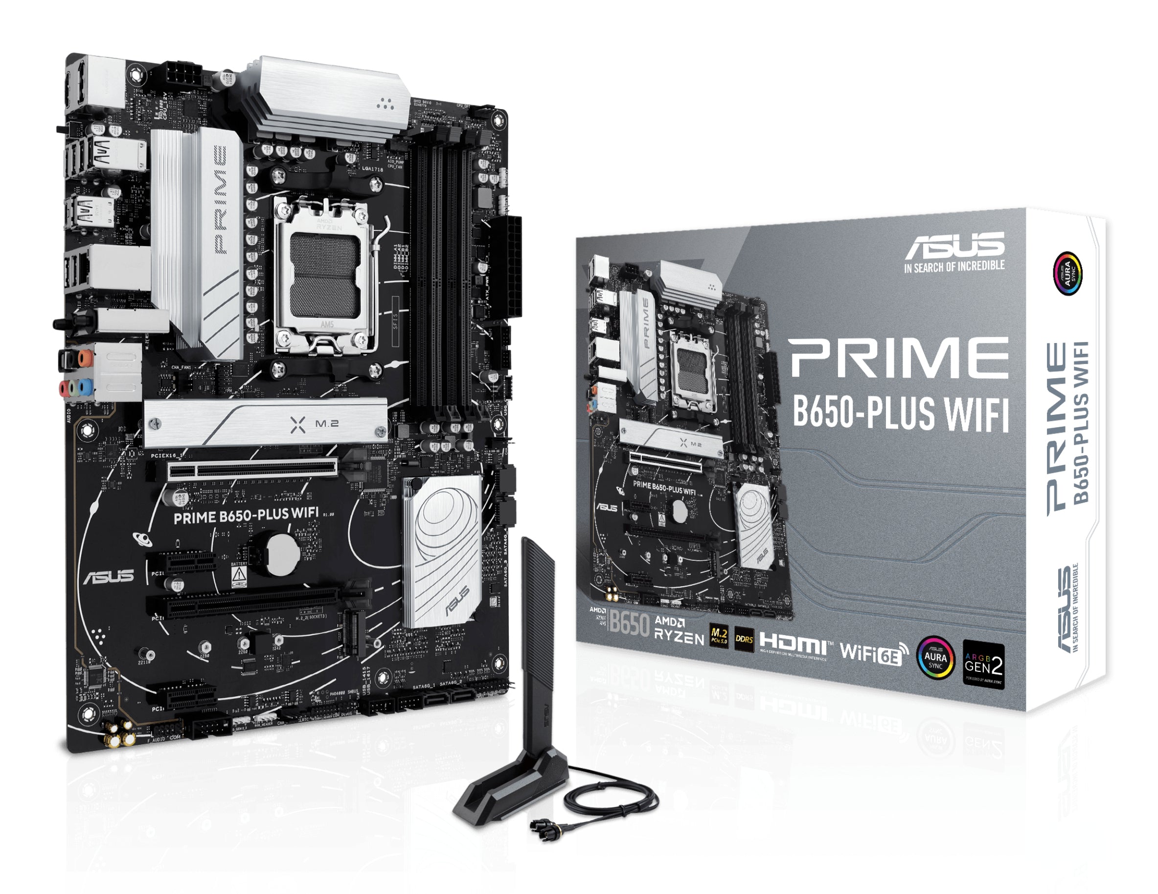 ASUS Prime B650-Plus WiFi ATX Socket AM5 AMD B650