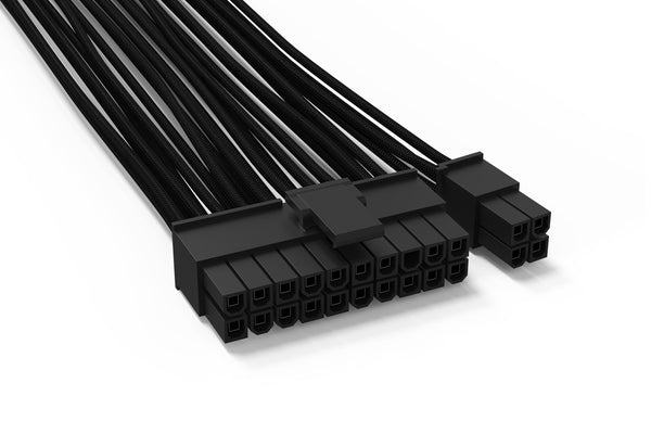 be quiet! 8 pin PCI Express-strøm med aftagelig 2 pin sektion Sort Strømkabel