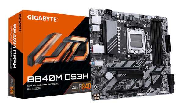 Gigabyte B840M DS3H Micro ATX Socket AM5 AMD B840