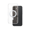 CARE by PanzerGlass Urban Combat Beskyttelsescover Sølv Gennemsigtig Apple iPhone 16 Plus