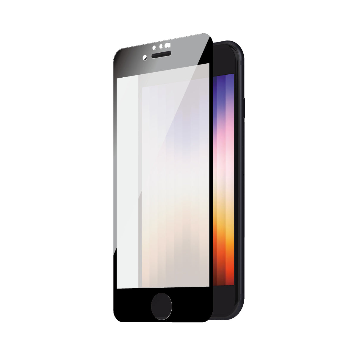 SAFE. by PanzerGlass Skærmbeskytter Sort Transparent Apple iPhone 6, 6s, 7, 8 (4.7 tommer), SE (2. generation), SE (3rd generation)